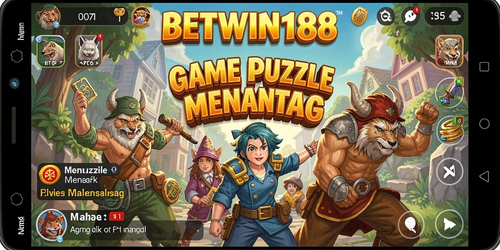 Screenshot gameplay BETWIN188 yang menunjukkan berbagai teka-teki menantang.