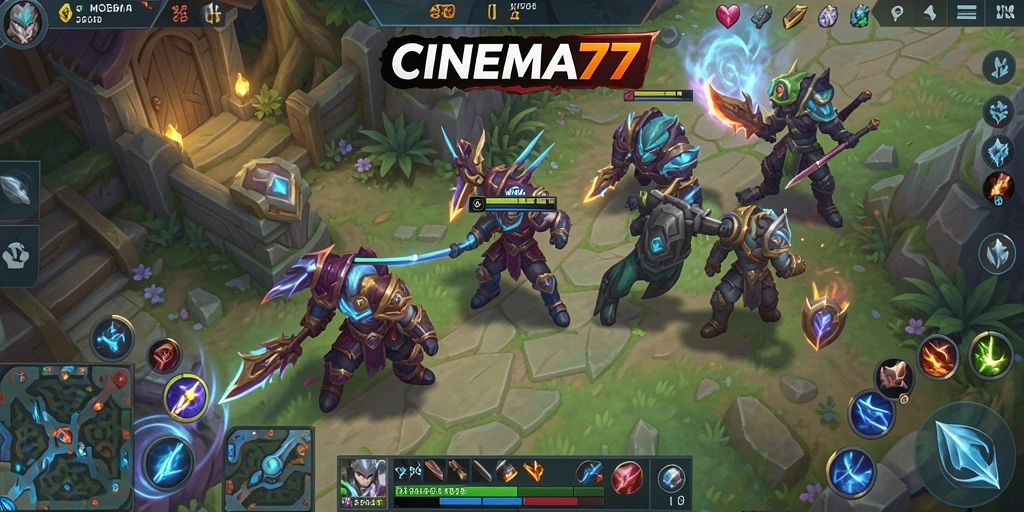 Tampilan Gameplay Menarik di CINEMA77