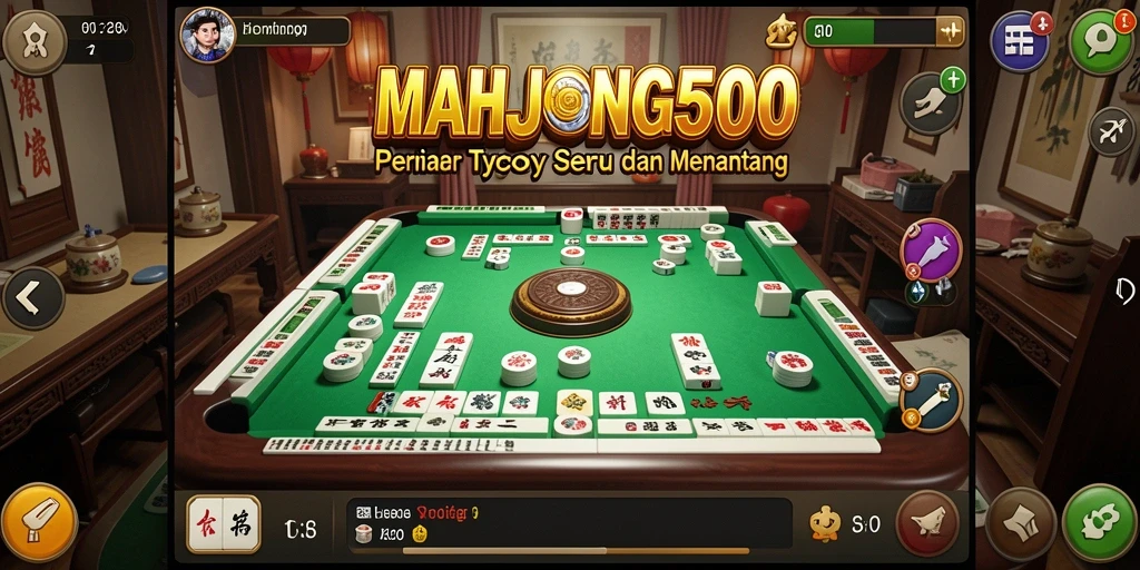 Tampilan gameplay seru dengan strategi Tycoon.