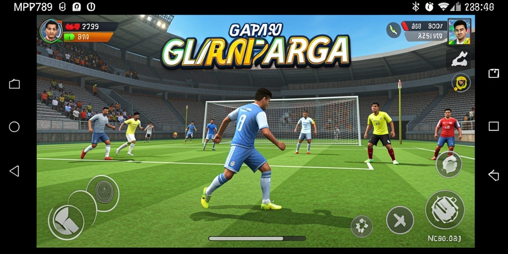 Tampilan gameplay MVP789 yang menegangkan di arena olahraga.