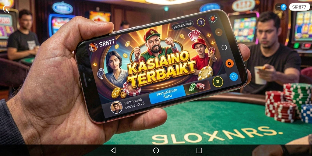 Tampilan gameplay Kasino yang mendebarkan di SR877.
