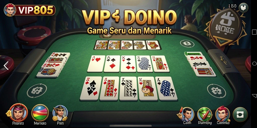Tampilan gameplay seru di VIP805 dengan teman-teman.